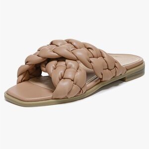 Vionic Women's Poppy Braided Vio-Motion Insole Slide Sandal
